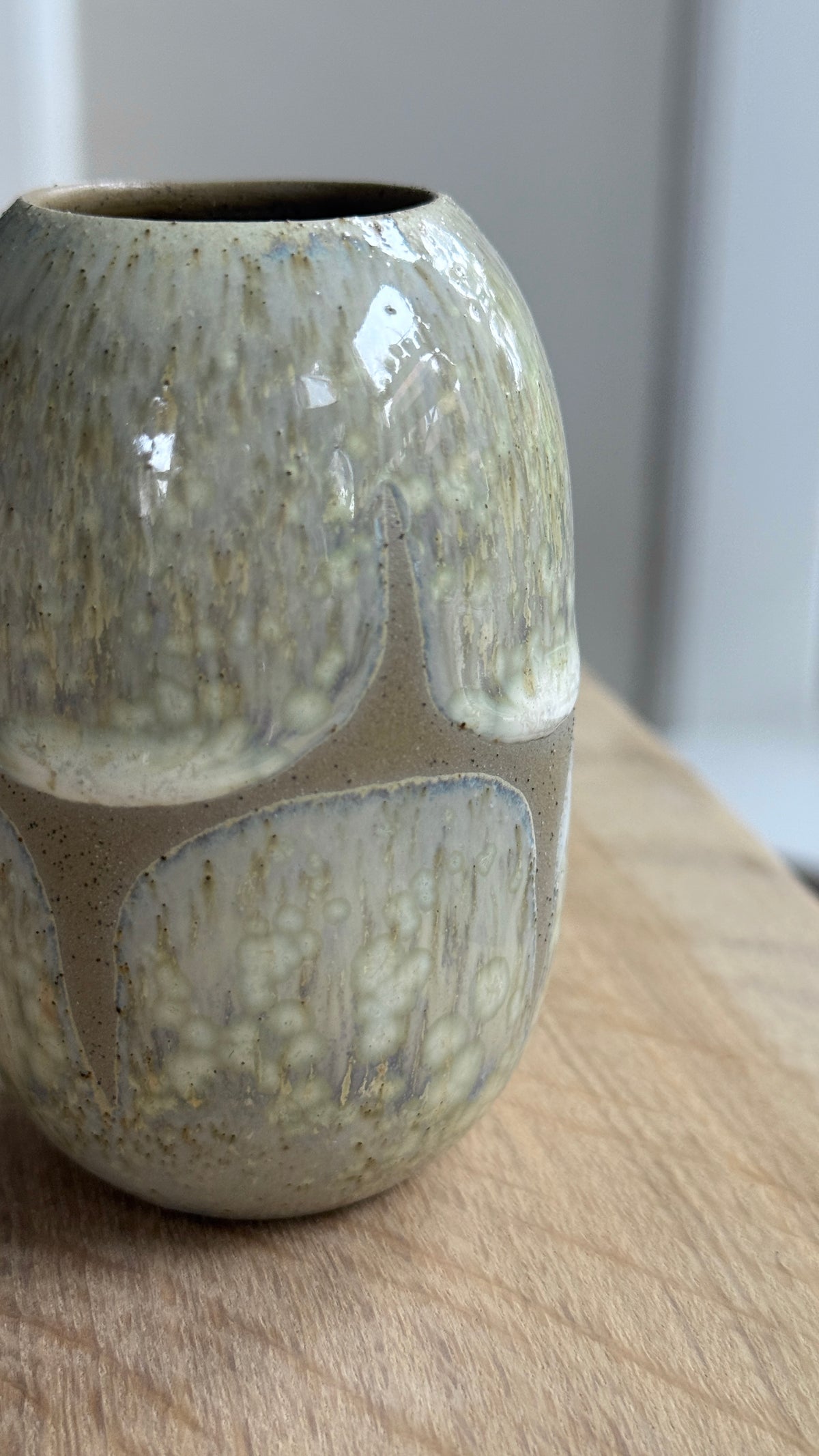 Vase Small, Brown / Brush