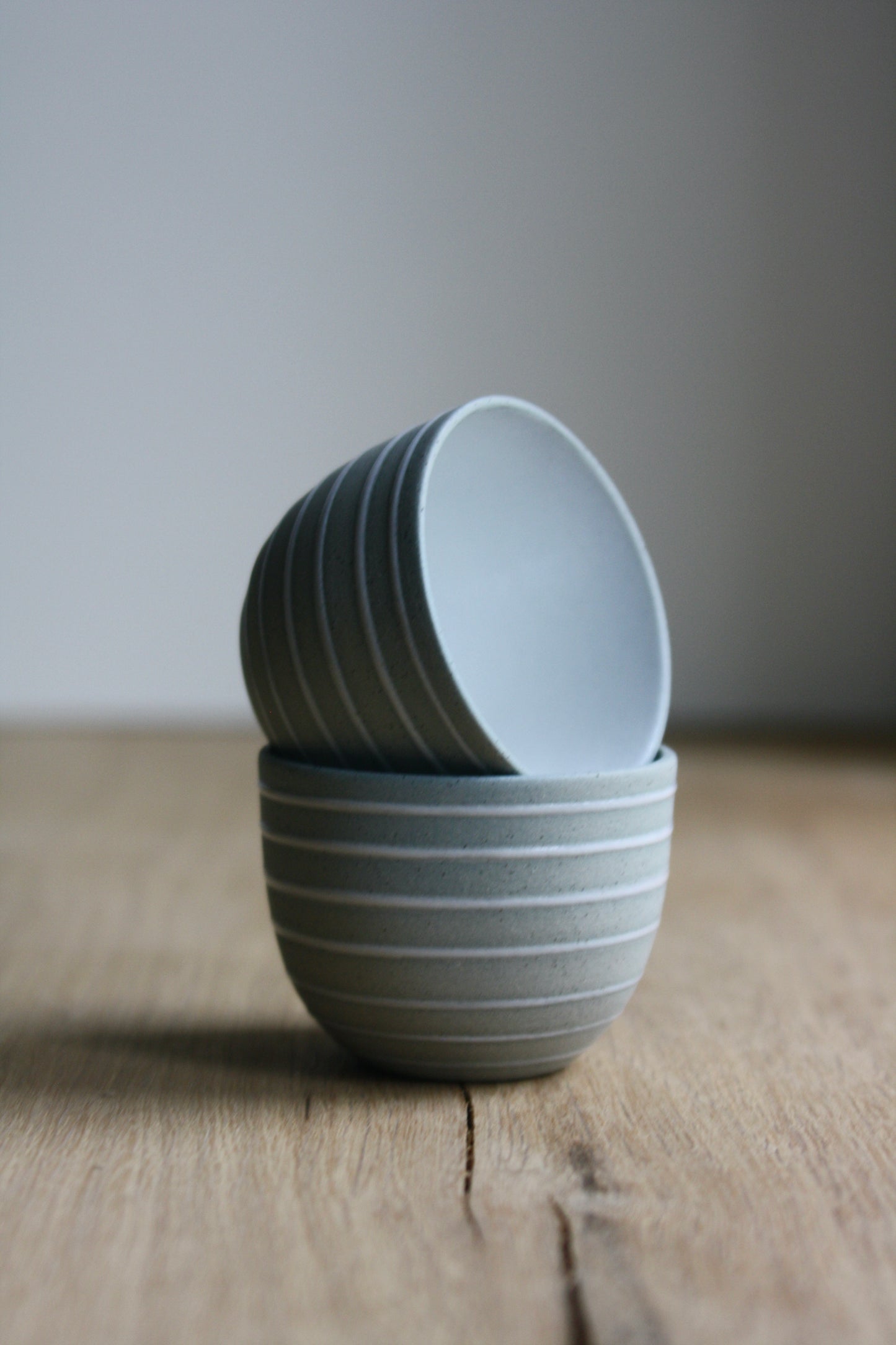 Espresso Cup, Single shot, Blue stripes (45 ml)