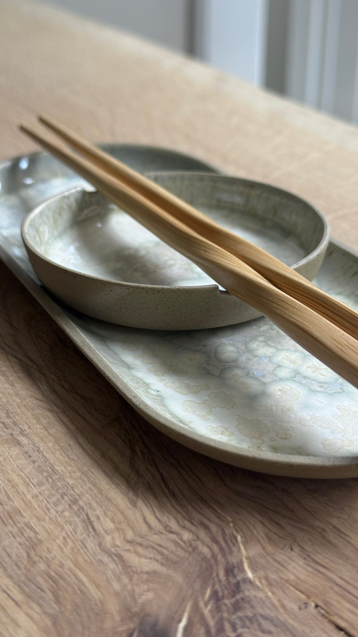 Sushi set / Brown