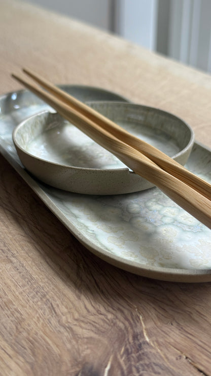 Sushi set / Brown