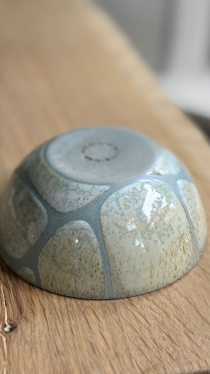 Breakfast bowl, Stone Blue / OFF-CENTER | BRUSH