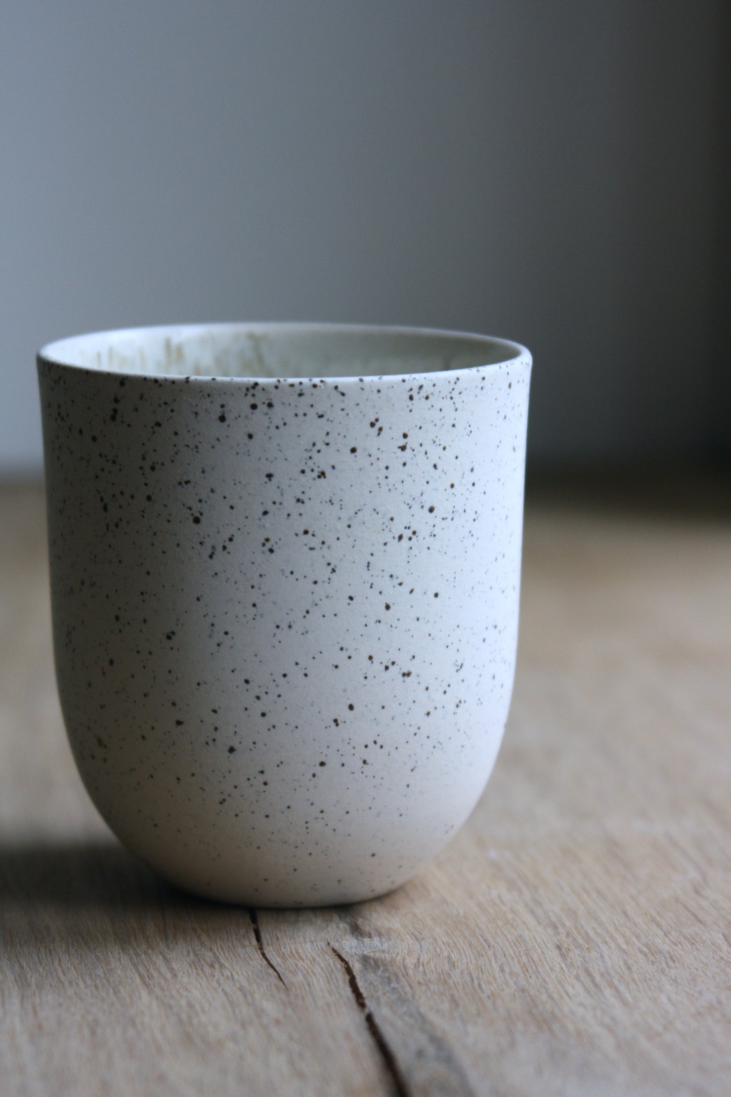 Coffee Cup, Dots w/ crystal glaze (200 ml)