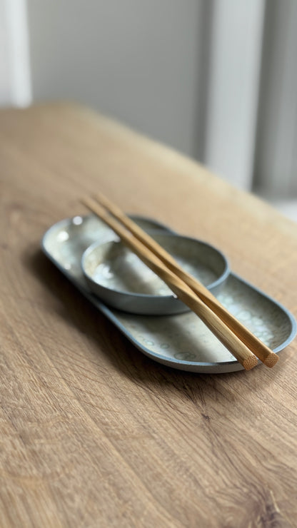 Sushi set / Stone Blue
