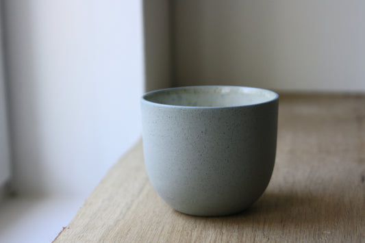 Coffee Cup, Stone Blue w/ crystal glaze (250 ml)