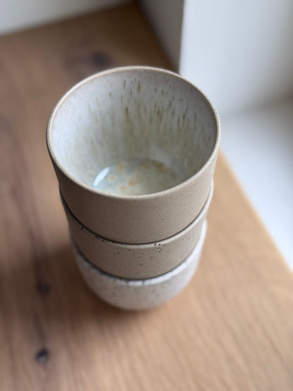 Coffee Cup, Sand w/ crystal glaze (250 ml)