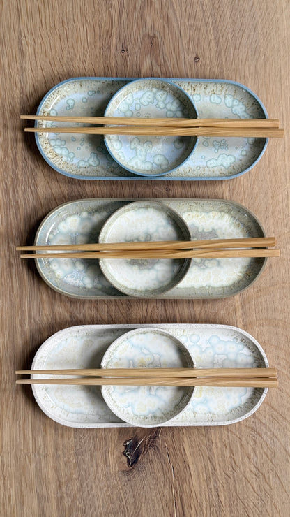 Sushi set / Brown
