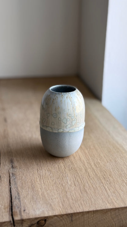 Vase Small, Stone blue & Dip