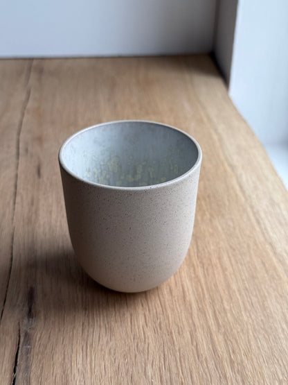 Coffee Cup, Sand w/ crystal glaze (200 ml)