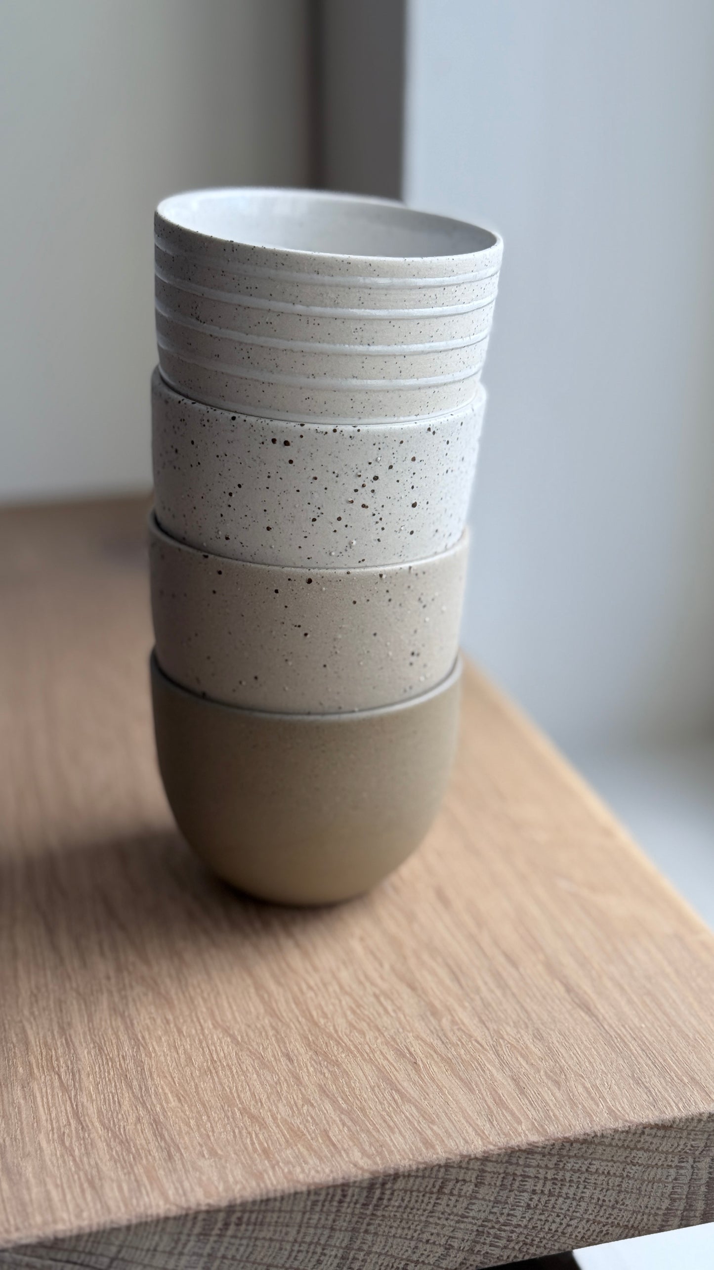 Cortado Cup, Dark Brown w/ crystal glaze (130 ml)