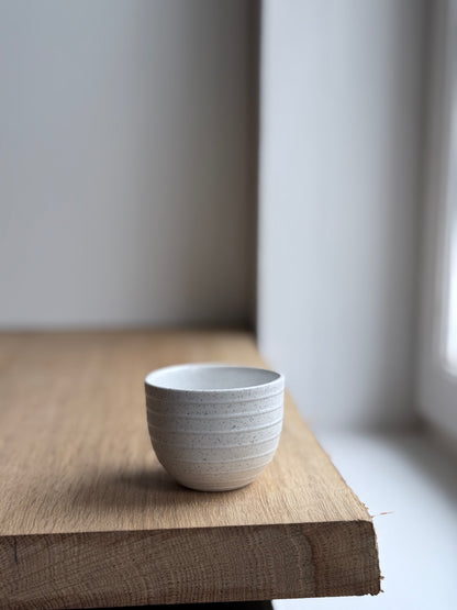 Espresso Cup, Single shot, White Stripes  (45 ml)
