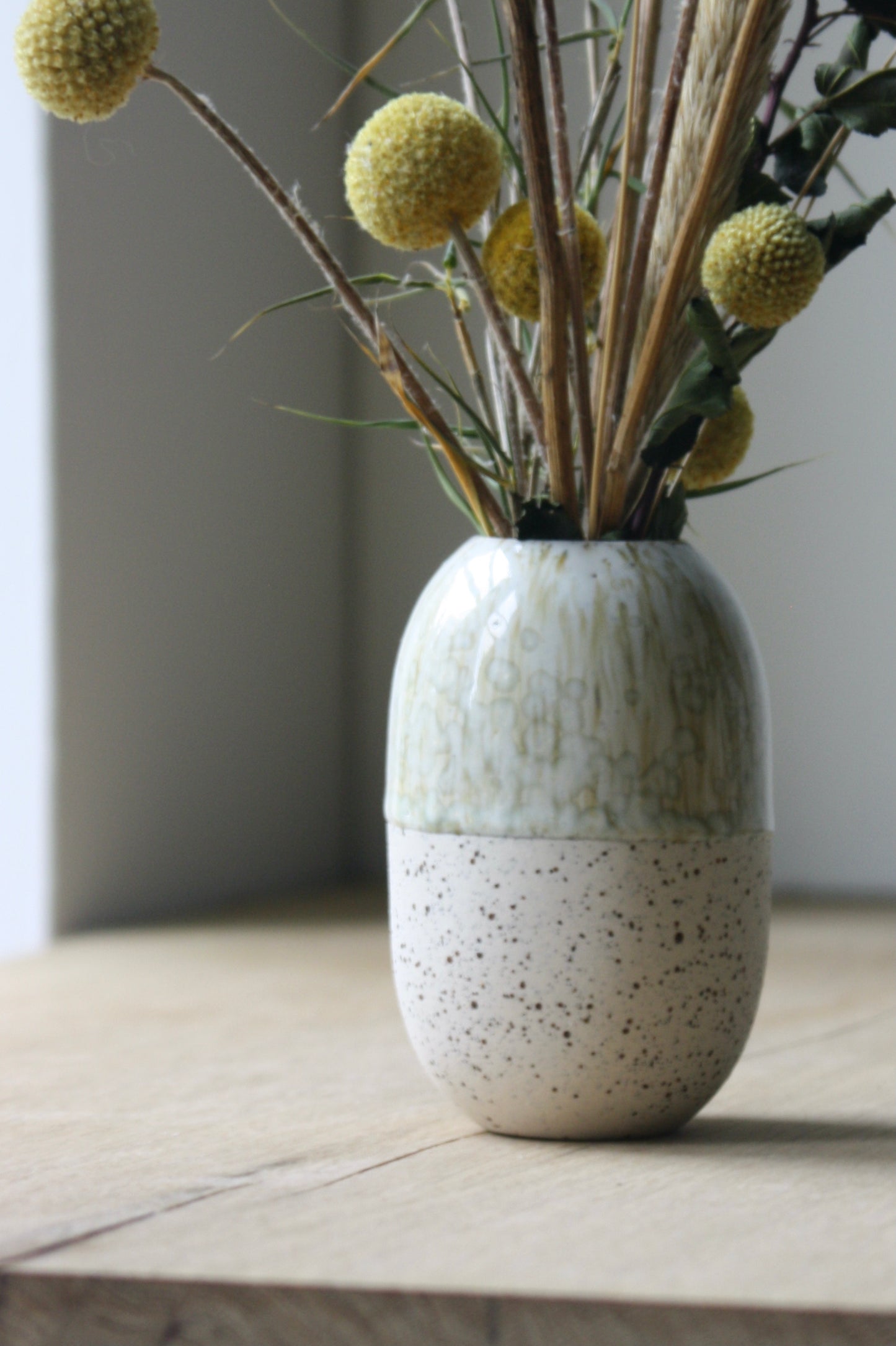 Vase Small, Dots & Dip