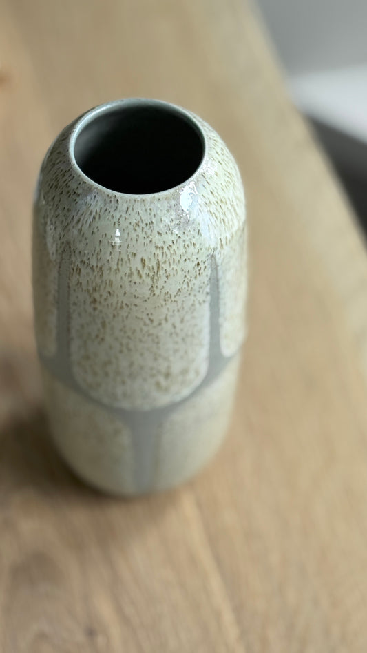 Vase, Large Tall, Stone Green / Brush (Kopi)