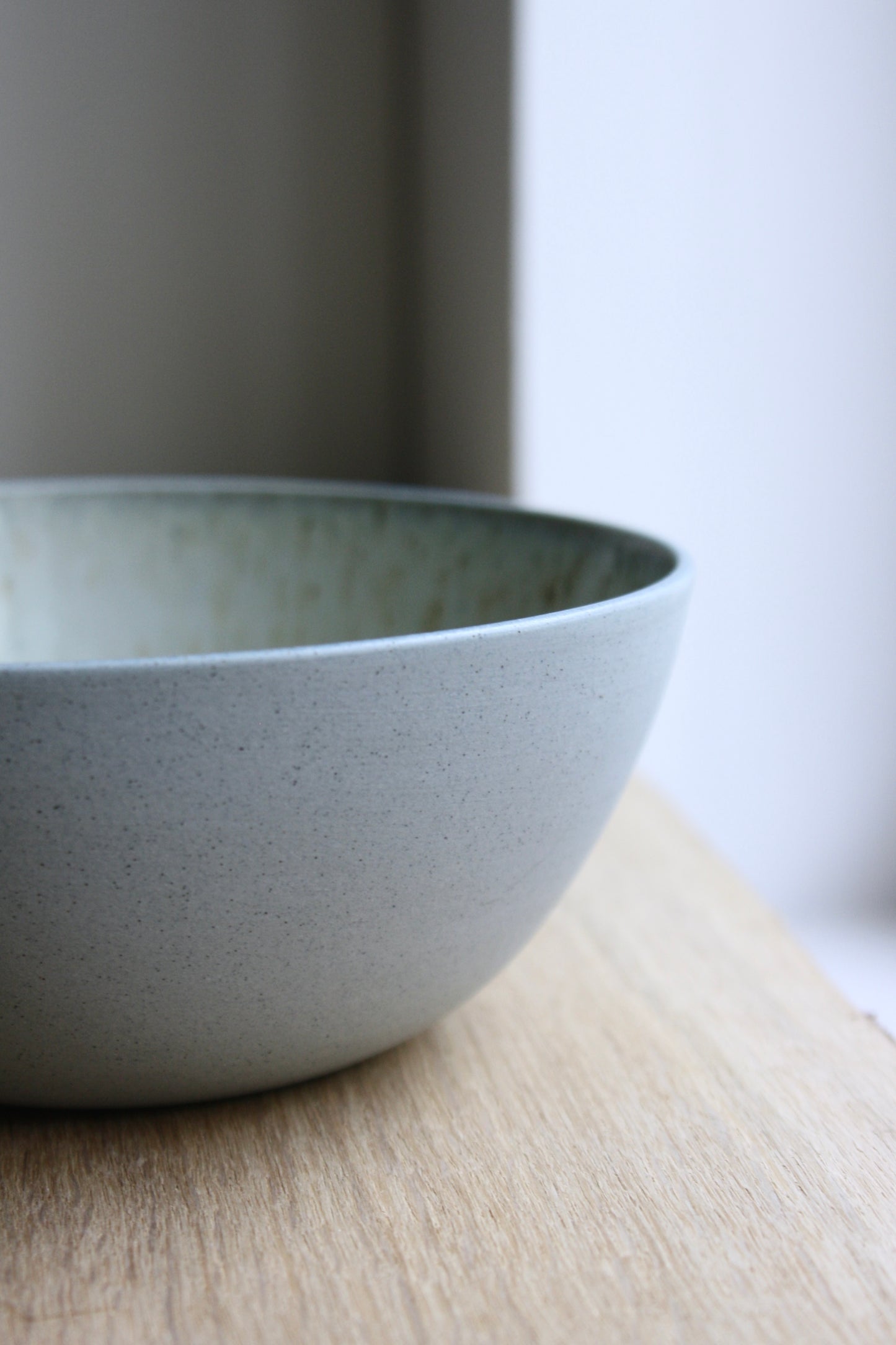 Pasta bowl, Stone Blue w/ Crystal Glaze