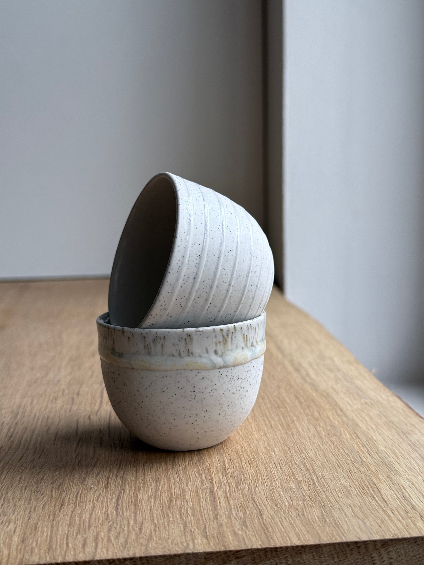 Espresso Cup, Single shot, White Stripes  (45 ml)
