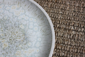 Lunch Plate Stoneware / Warm White w. crystal Glaze