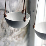 Hanging Bowl, Light Stone Grey (mini)