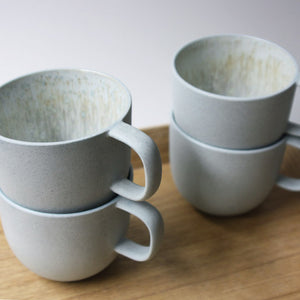 Mug with handle, Stone Blue w/Crystal glaze (250 ml)