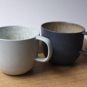 Mug with handle, Stone Blue w/Crystal glaze (250 ml)