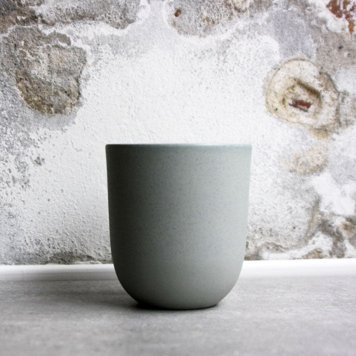 Coffe/Tea Cup, Stone Blue w/ crystal glaze (400 ml)