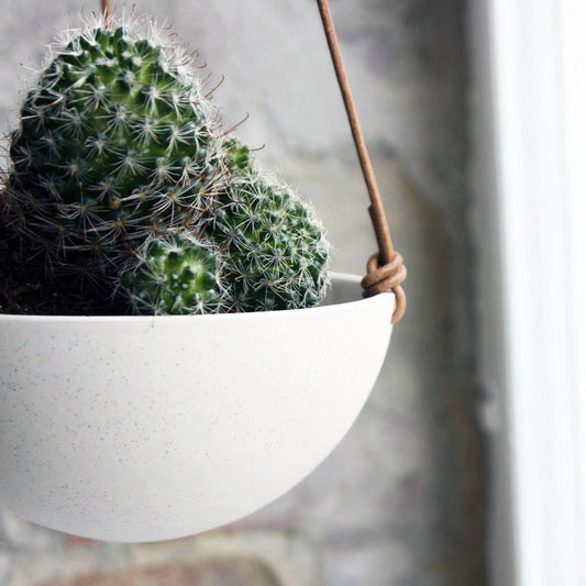 Hanging Bowl, Light Stone Grey (medium)