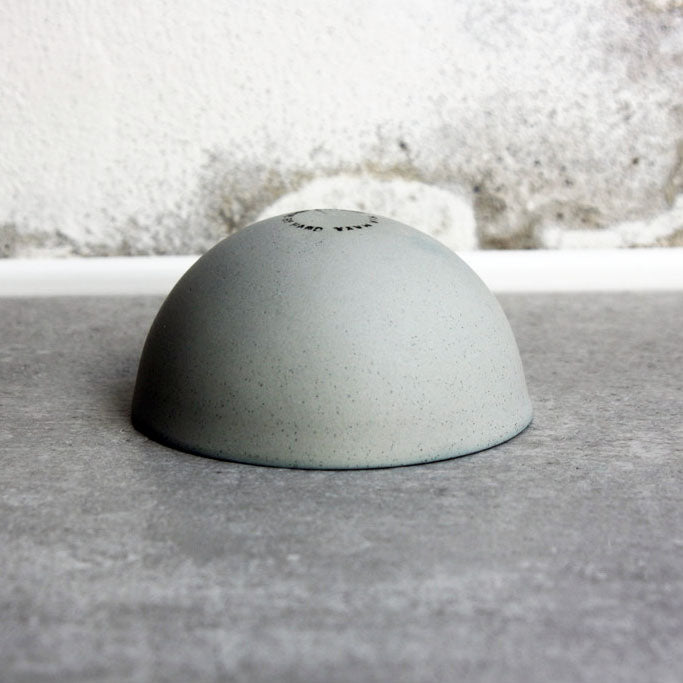 Half Sphere Bowl, Stone Blue w/ crystal glaze (mini)