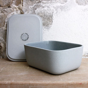Butter Dish, Stone Blue w/ lid