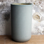 Vase, Stone Blue w/ crystal glaze (large)